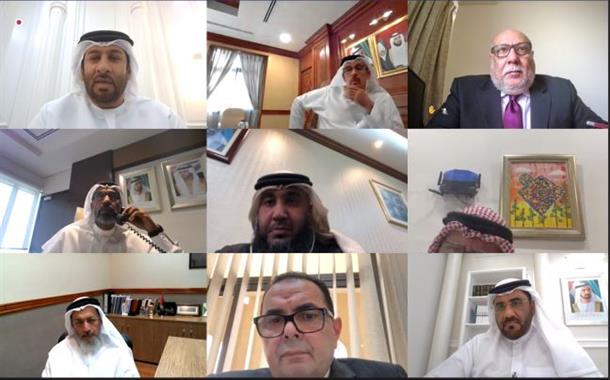 مدير عام محاكم دبي يلتقي فريق تطوير العمل المؤسسي بمحكمة التمييز للاطلاع على سير العمل
