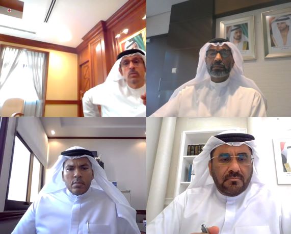 مدير عام محاكم دبي يلتقي فريق تطوير العمل المؤسسي بمحكمة الاستئناف للاطلاع على سير العمل